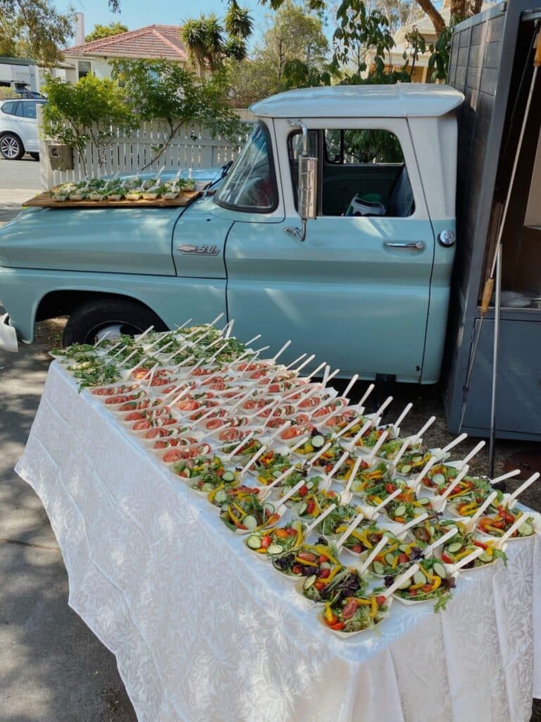 Merri the Chevy catering at a corporate event in Melbourne