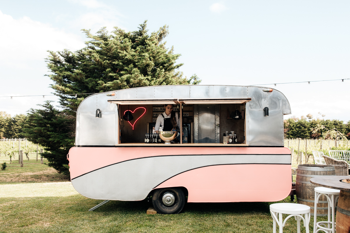 A Modern Casual Food Truck Wedding 